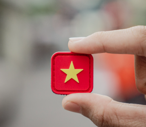 Patch Flag Việt Nam PVC 1inch 2